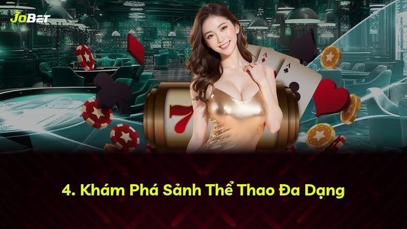 4. Khám Phá Sảnh Thể Thao Đa Dạng